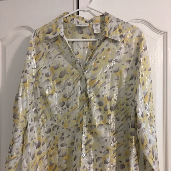 Alfred Dunner Button up Shirt - Picture 1 of 3